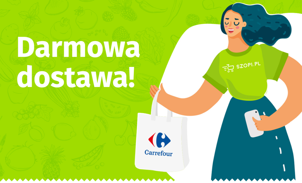 Szopi.pl Carrefour darmowa dostawa dla seniorów