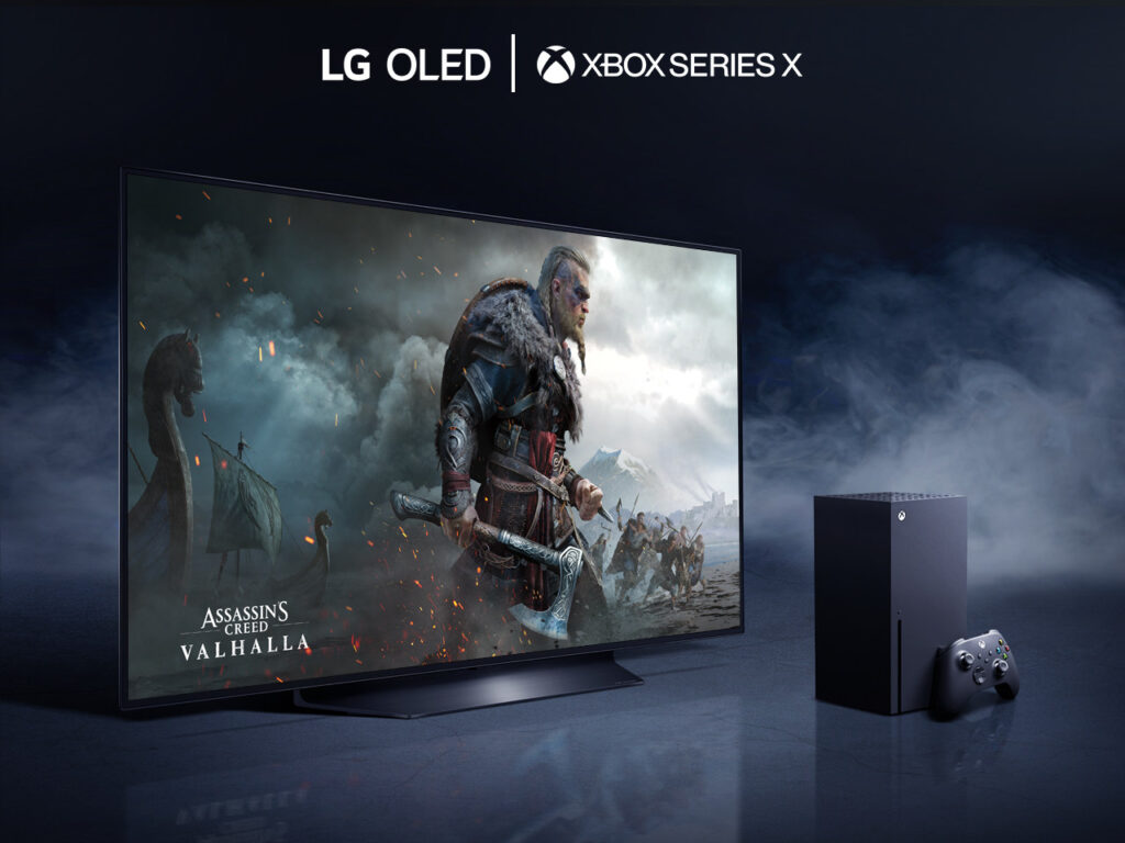 LG OLED Xbox series X