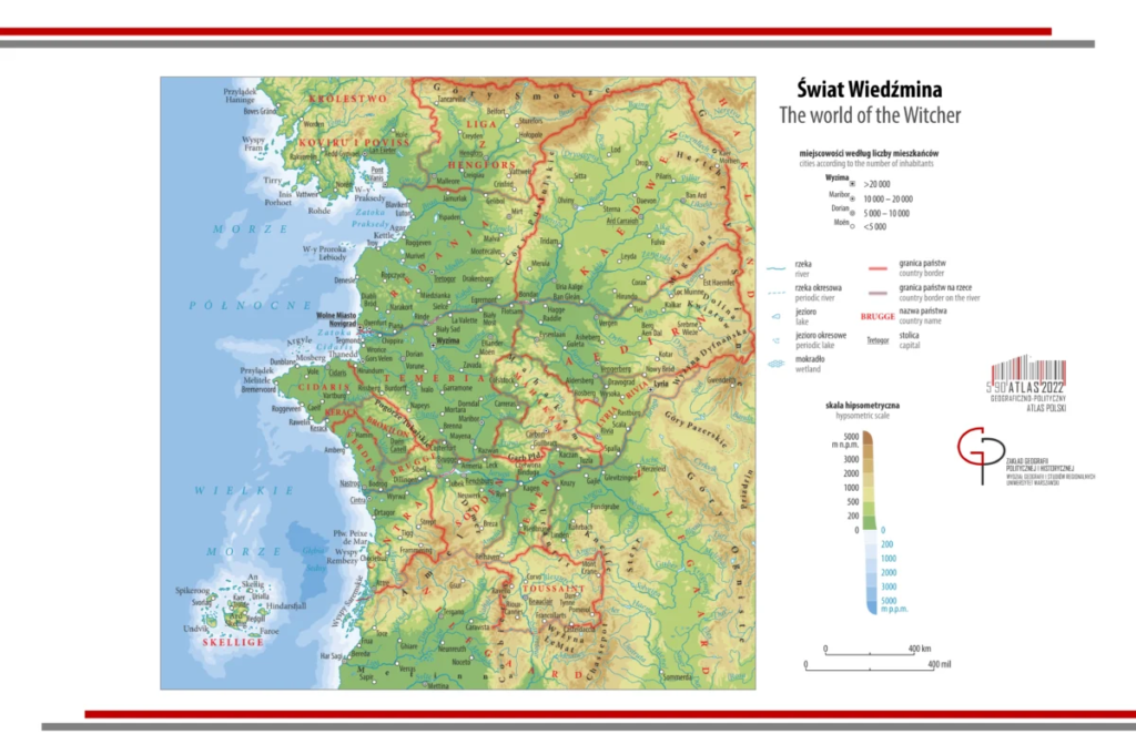 mapa Wiedźmin